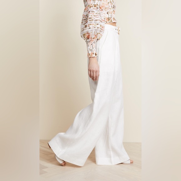 Zimmermann / LINEN FLARE PANT (PRE ORDER) - Picture 2 of 11